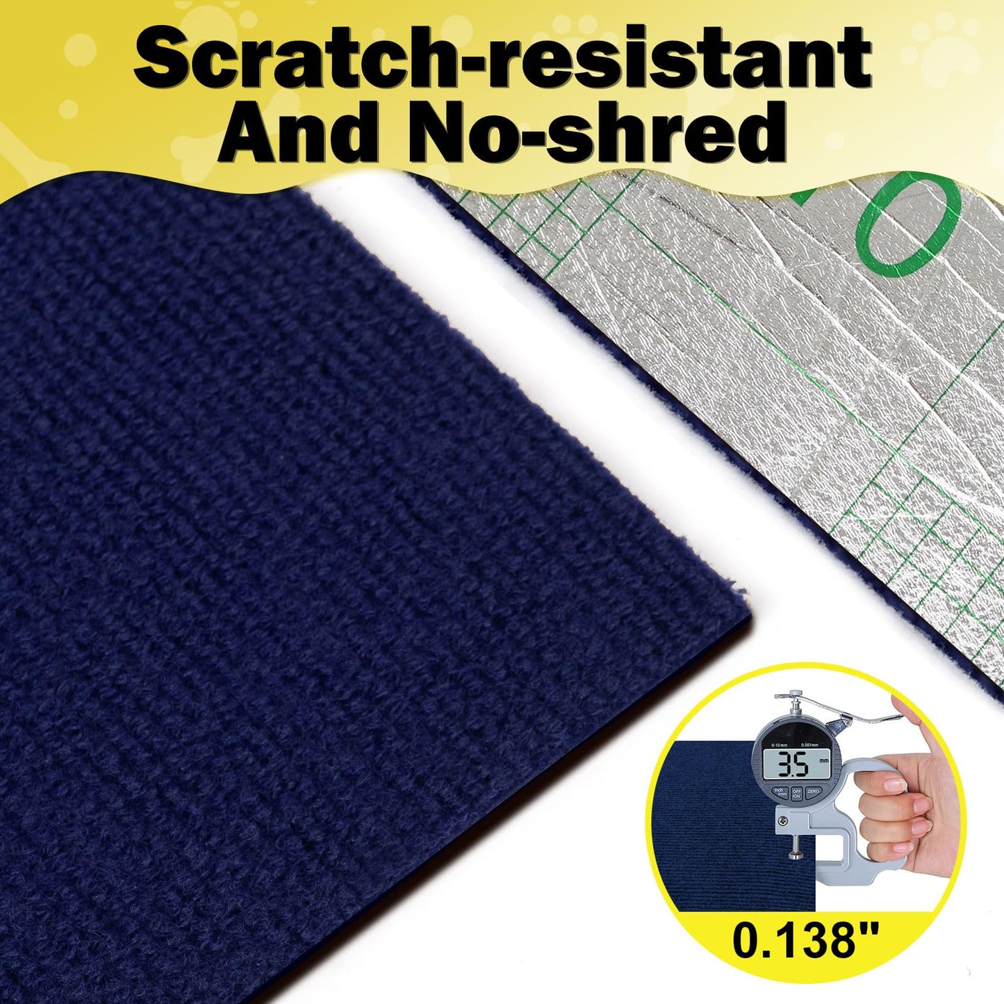 ENONCI x15.8" Large Couch Protector from Cat Claws,Anti Scratch Tree