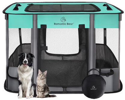 Dog Playpen,Pet Playpen,Foldable Dog Cat Playpens,Portable Exercise
