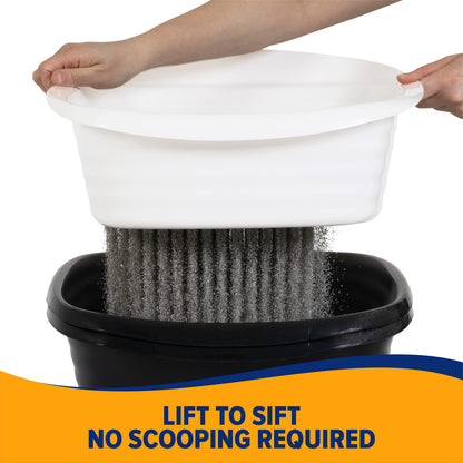Arm Hammer Large Sifting Litter Box Scoop Free Cat Litter Tray