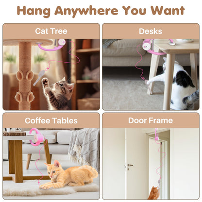 Bolpetizo Cat Toy Interactive for Indoor Cats, Smart USB Catnip