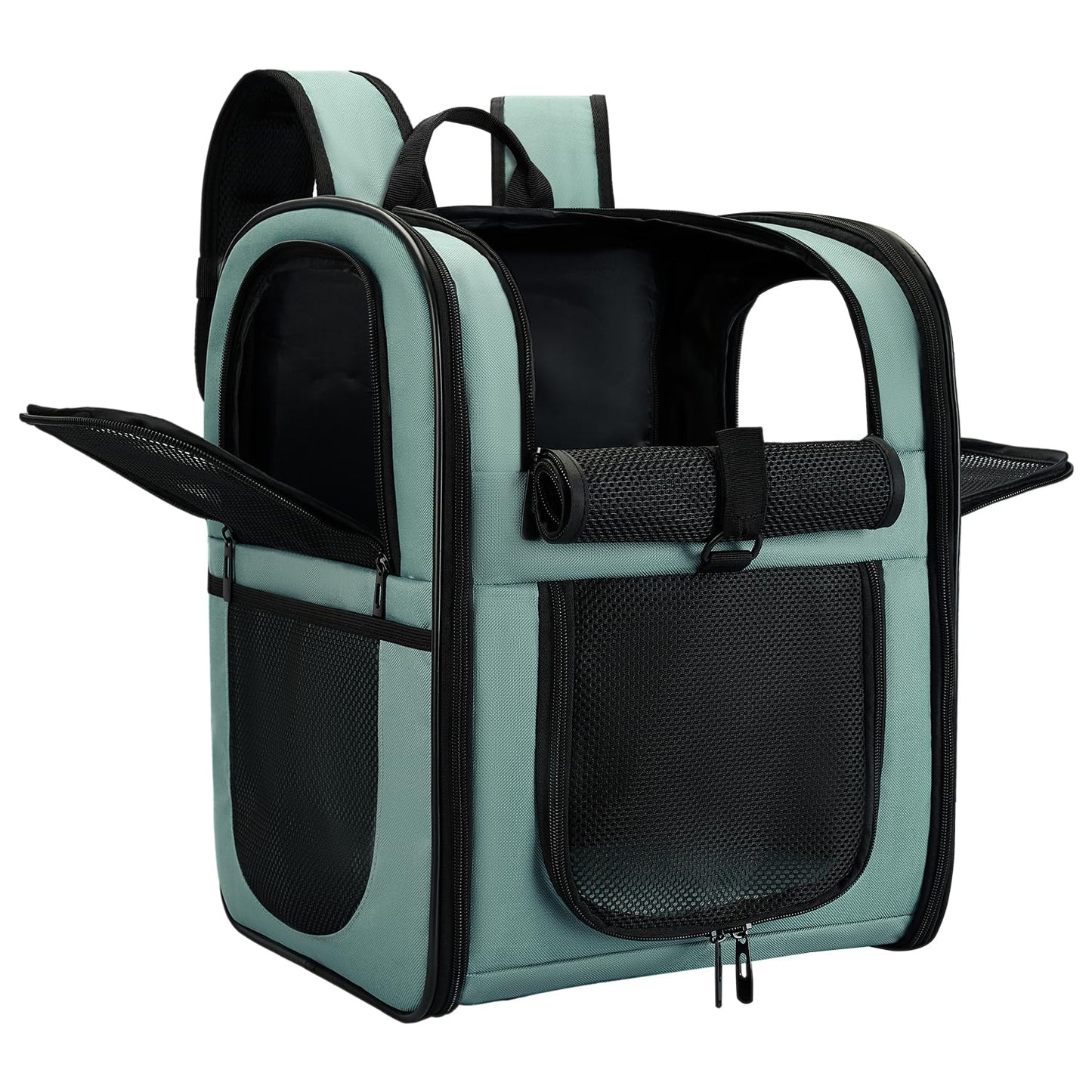Apollo Walker Dog Cat Carrier Backpack for 4- Pets Ventilated Carrier