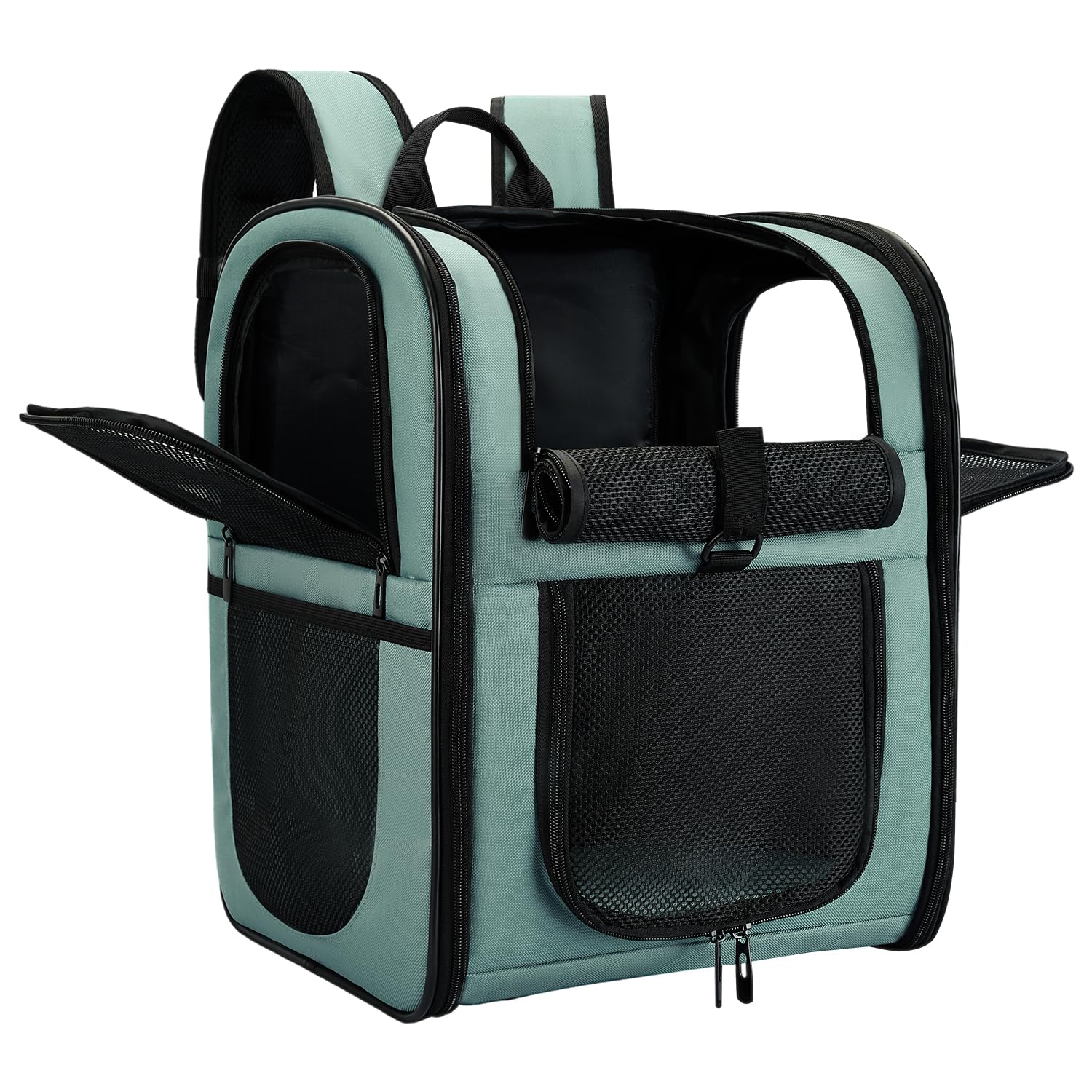 Apollo Walker Dog Cat Carrier Backpack for 4- Pets Ventilated Carrier