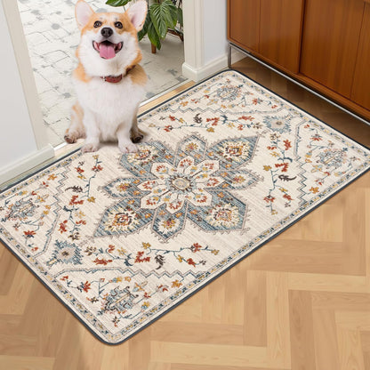 SCLOSE Washable Pee Pads for Dogs 2 Pack, 36" x 24" Reusable Puppy Mat