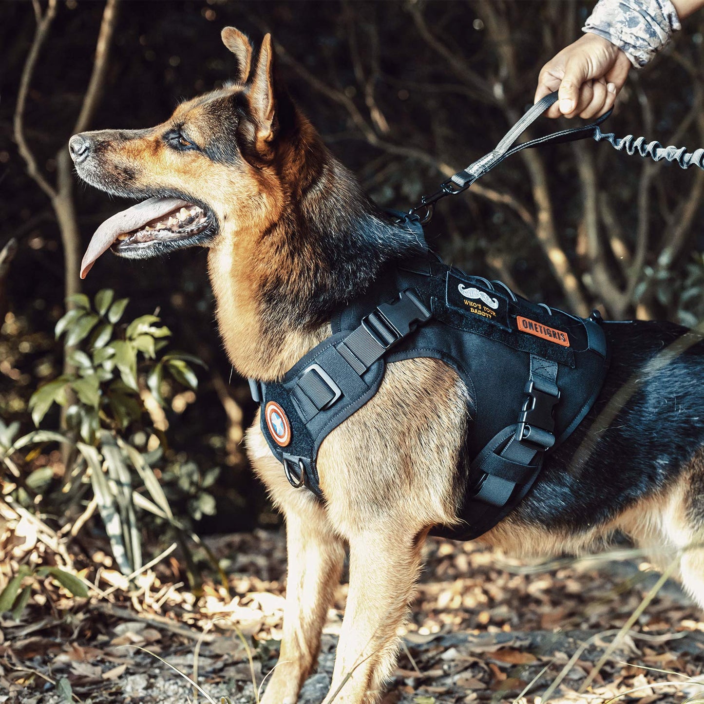 OneTigris Tactical Dog Harness Vest with Handle,Dog Harness