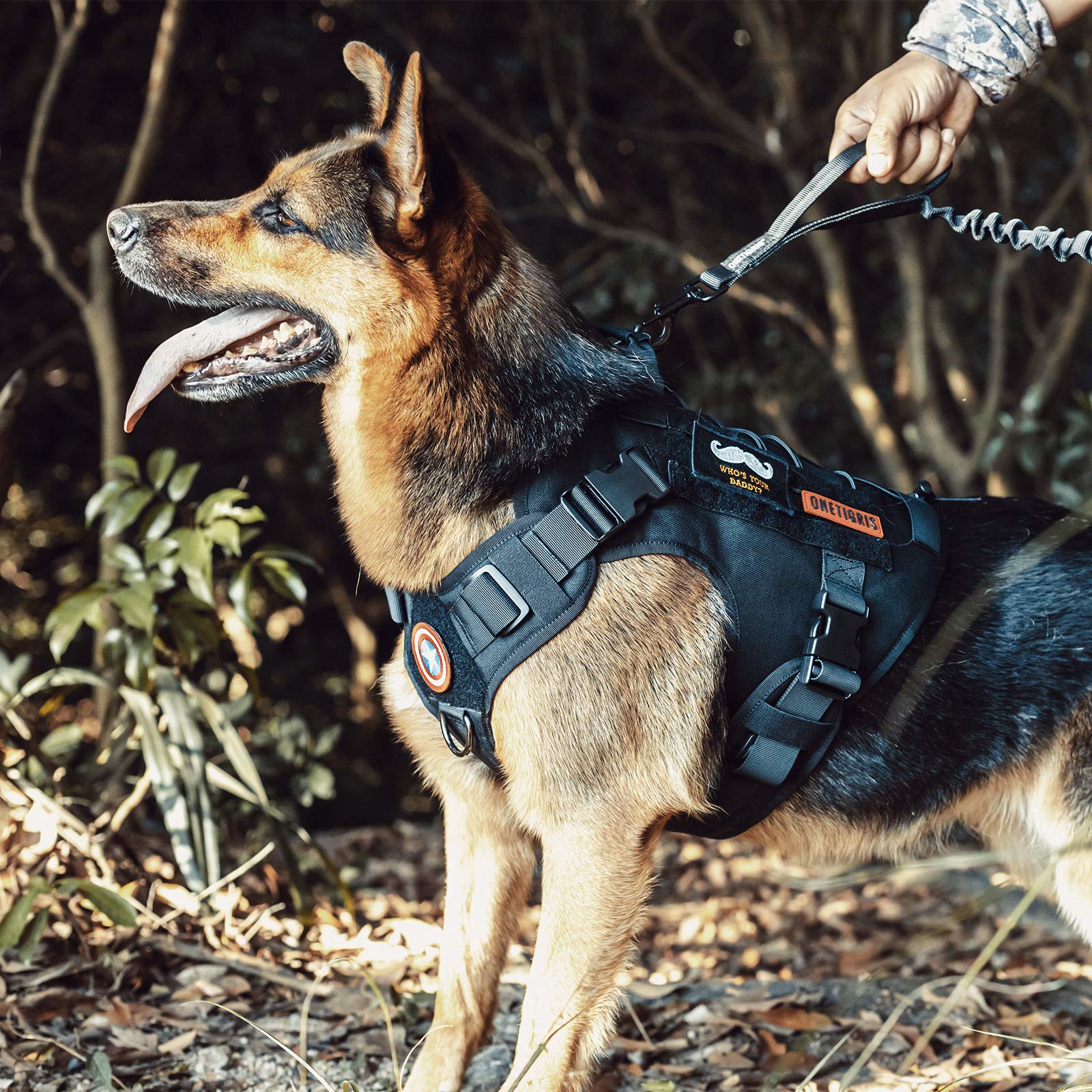 OneTigris Tactical Dog Harness Vest with Handle,Dog Harness