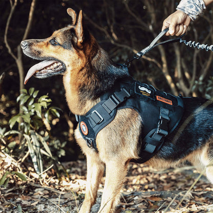 OneTigris Tactical Dog Harness Vest with Handle,Dog Harness