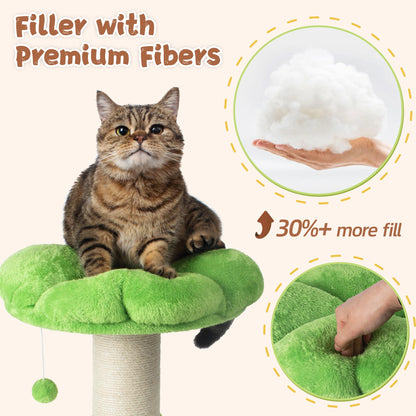 Fantasreen Scratching Post Tall Cat Scratcher for Indoor, Tree