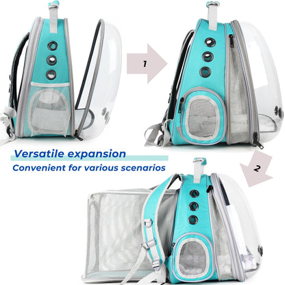 Lollimeow Expandable Cat Backpack Carrier