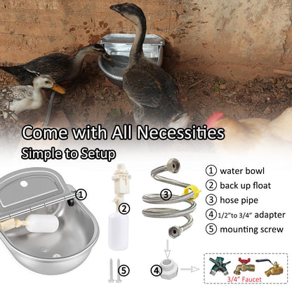 Automatic Water Dispenser for Dog Water Bowl Dispenser Large Size Bowl
