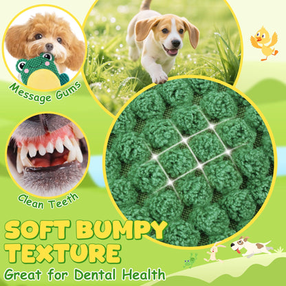 XIUGOAL Dog Toys to Keep Them Busy, 3 Pack No Stuffing Chew