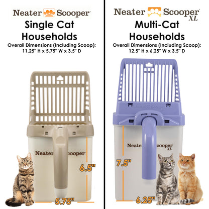 Neater Pet Brands Neater Scooper XL Cat Litter Scoop, 195 Refill Box