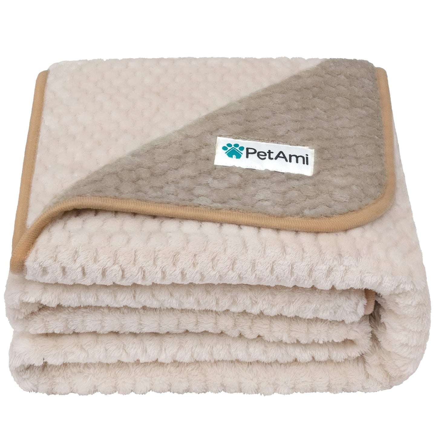 PetAmi Waterproof Dog Blanket, Leakproof XL Pet Blanket Crate