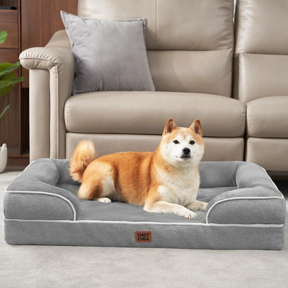 EHEYCIGA Orthopedic Dog Beds Large Sized Dog, Waterproof Memory Bed