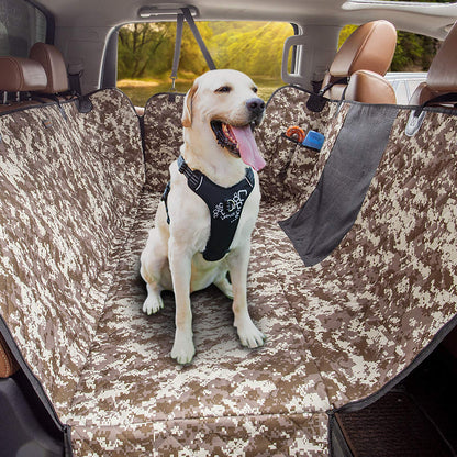 iBuddy Dog Truck Seat Cover with Mesh Window Waterproof Pet Seat Cover