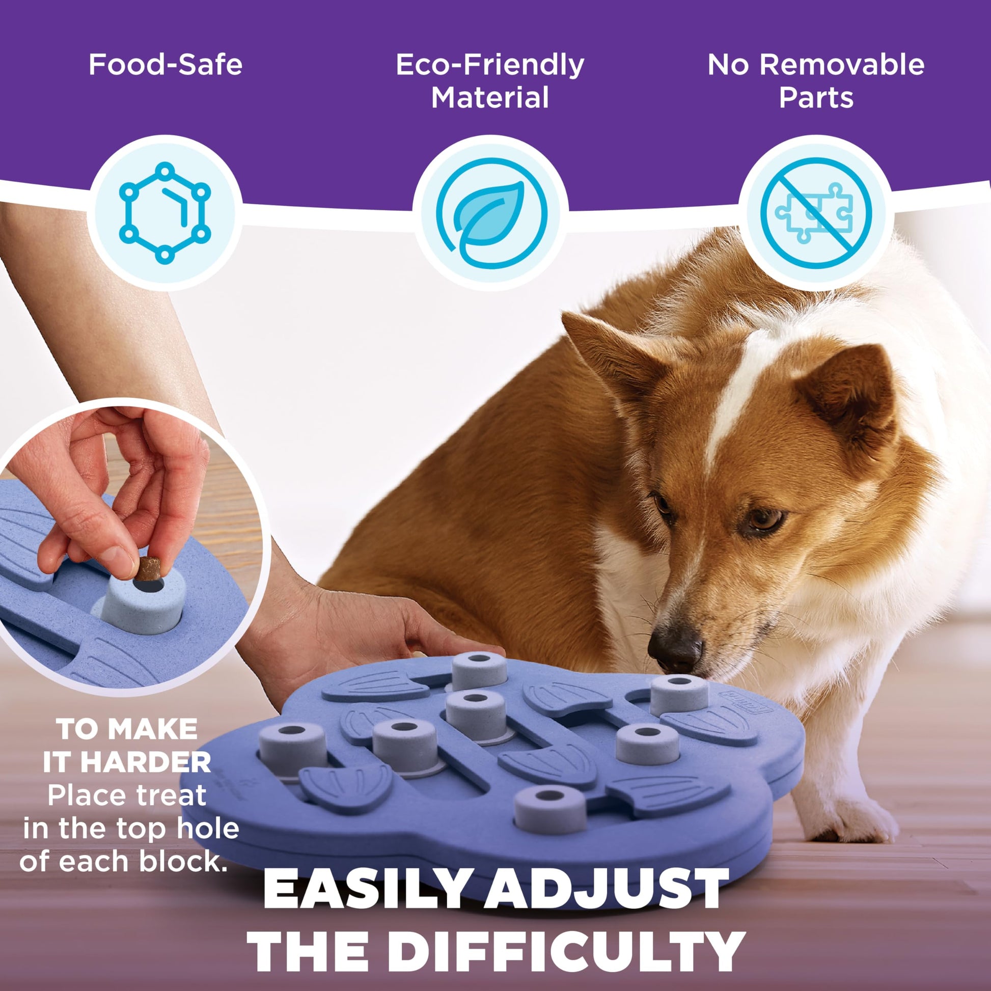 Outward Hound by Nina Ottosson Dog Hide N' Slide Interactive Treat Toy