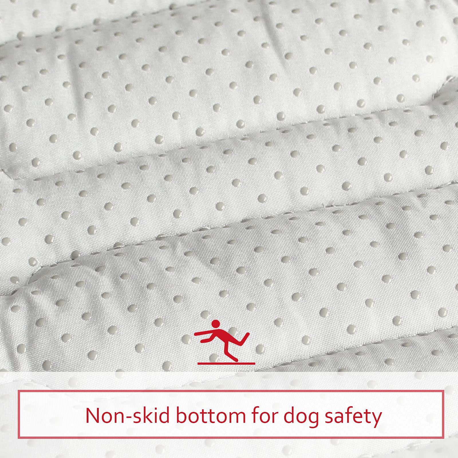 Moonsea Dog Crate Mat (24" X 18") 2 Pack, Soft Bed Mat with Cute Bed