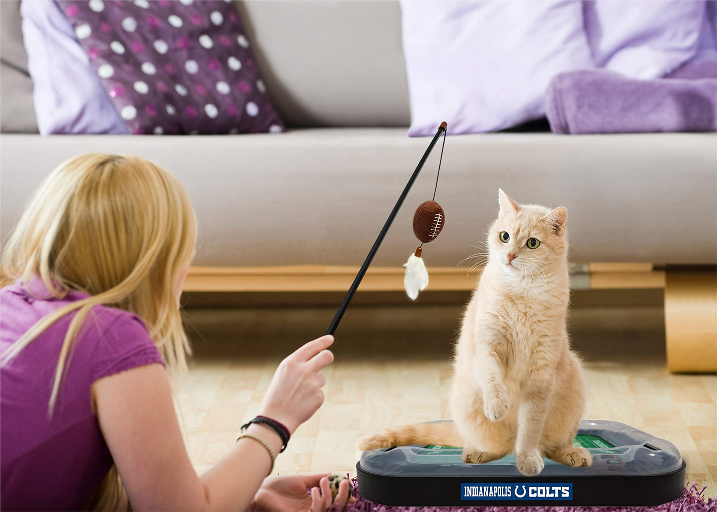 Pets First Cat Catnip Pets First Indianapolis Colts Football Catnip