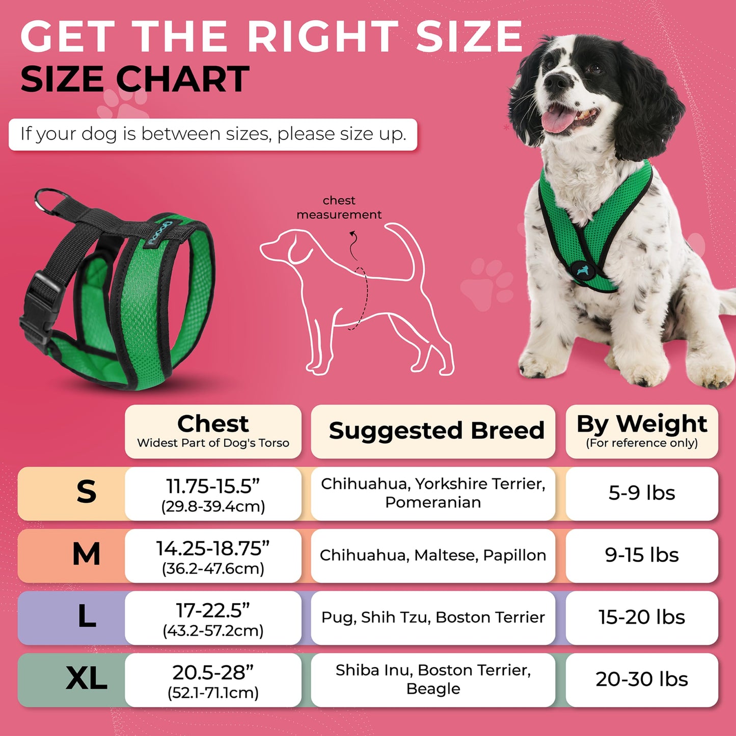 Gooby Comfort X Head In Harness Hunter X-Large No Pull Harness