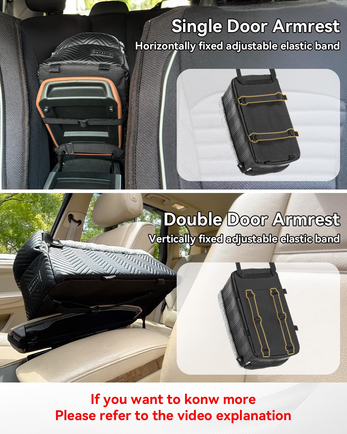 PETSFIT Center Console Dog Car Seat with Safe Protection Hooks, Seat