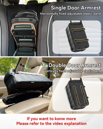 PETSFIT Center Console Dog Car Seat with Safe Protection Hooks, Seat