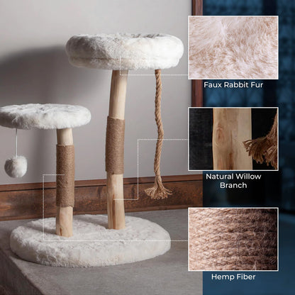 Habitat Haven The Oasis Cat Tree Luxury Cat Condo, Modern Indoor Toy