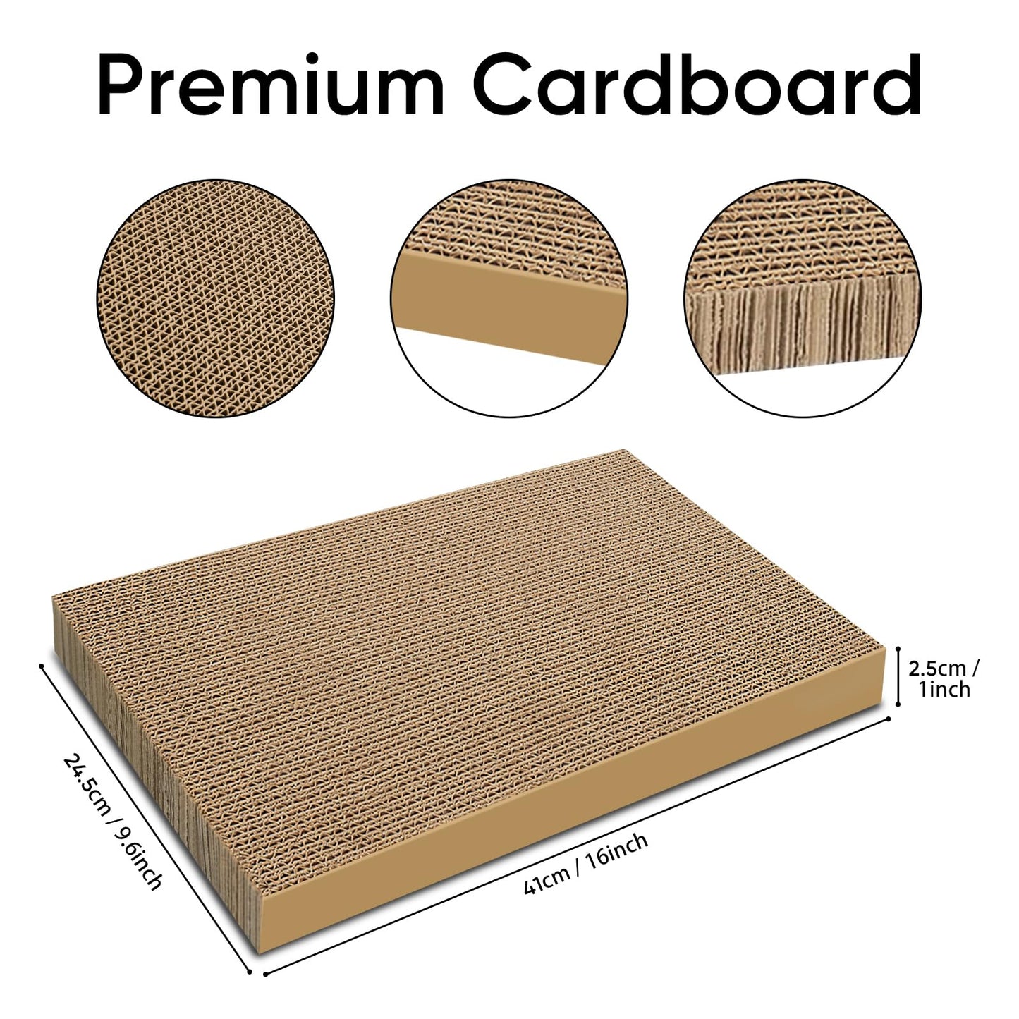 AGYM 5 Packs Cat Scratcher, 5 Packs Refill Cat Scratching Pad