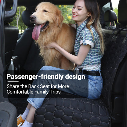 Meginc Dog Car Seat Cover for Trucks, Dog Seat Cover for Back Seat