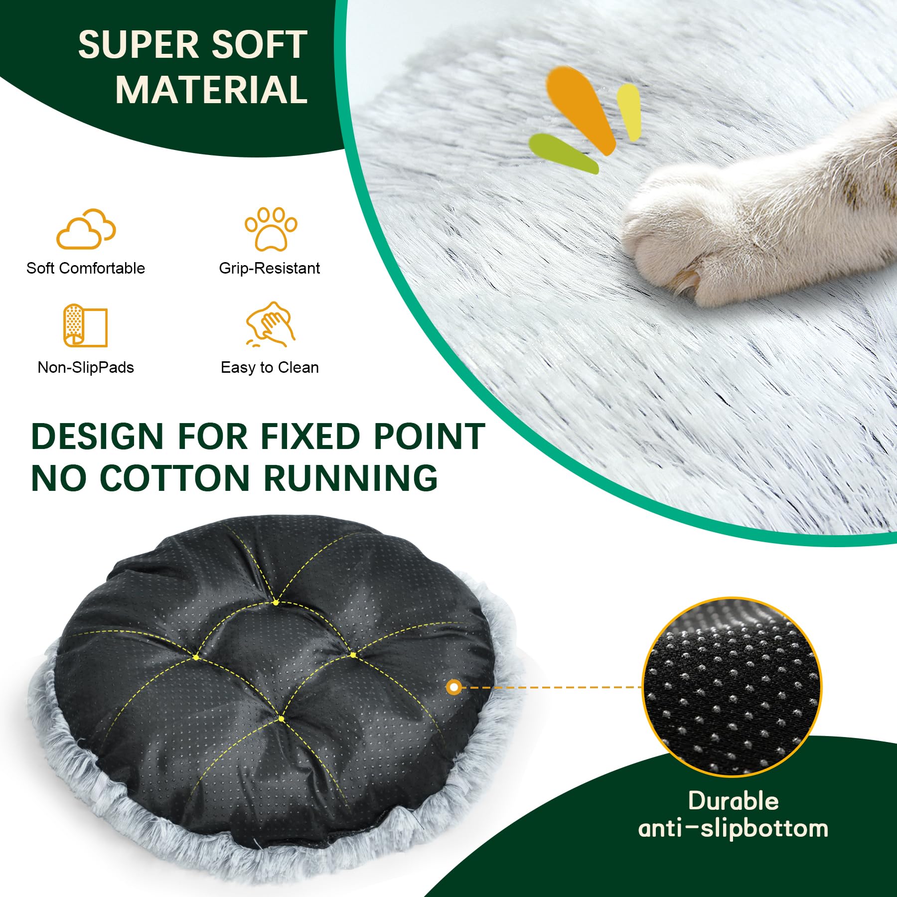 VIVOYAN Multifunctional Cat Tunnel Toy XL Interactive Cat Play Tunnel