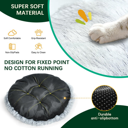 VIVOYAN Multifunctional Cat Tunnel Toy XL Interactive Cat Play Tunnel