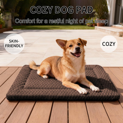 Dog Bed Mat Dog Crate Pad Reversible Mat for Pet Comfort Soft Bed