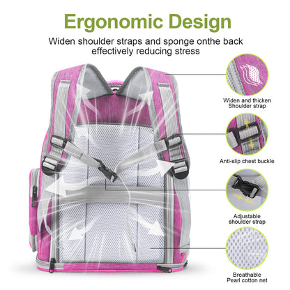 Cawypety Expandable Cat Backpack,Cat Bubble Backpack Carrier