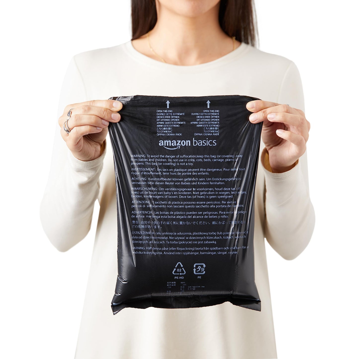 Amazon Basics Dog Poop Leak Proof Bags with Dispenser and Leash Clip