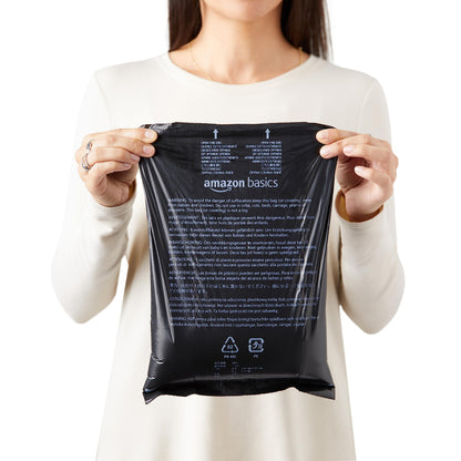 Amazon Basics Dog Poop Leak Proof Bags with Dispenser and Leash Clip