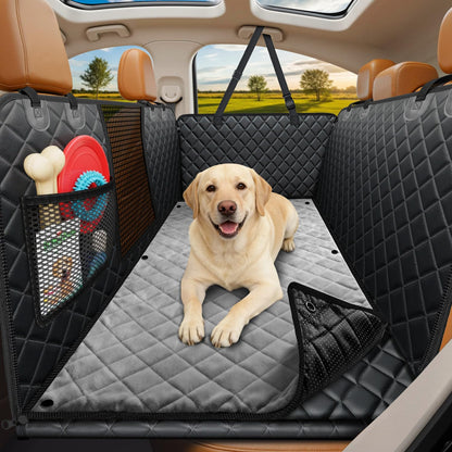URPOWER Dogs Back Seat Extender with Non-Slip Blanket, 1 Hard Seat