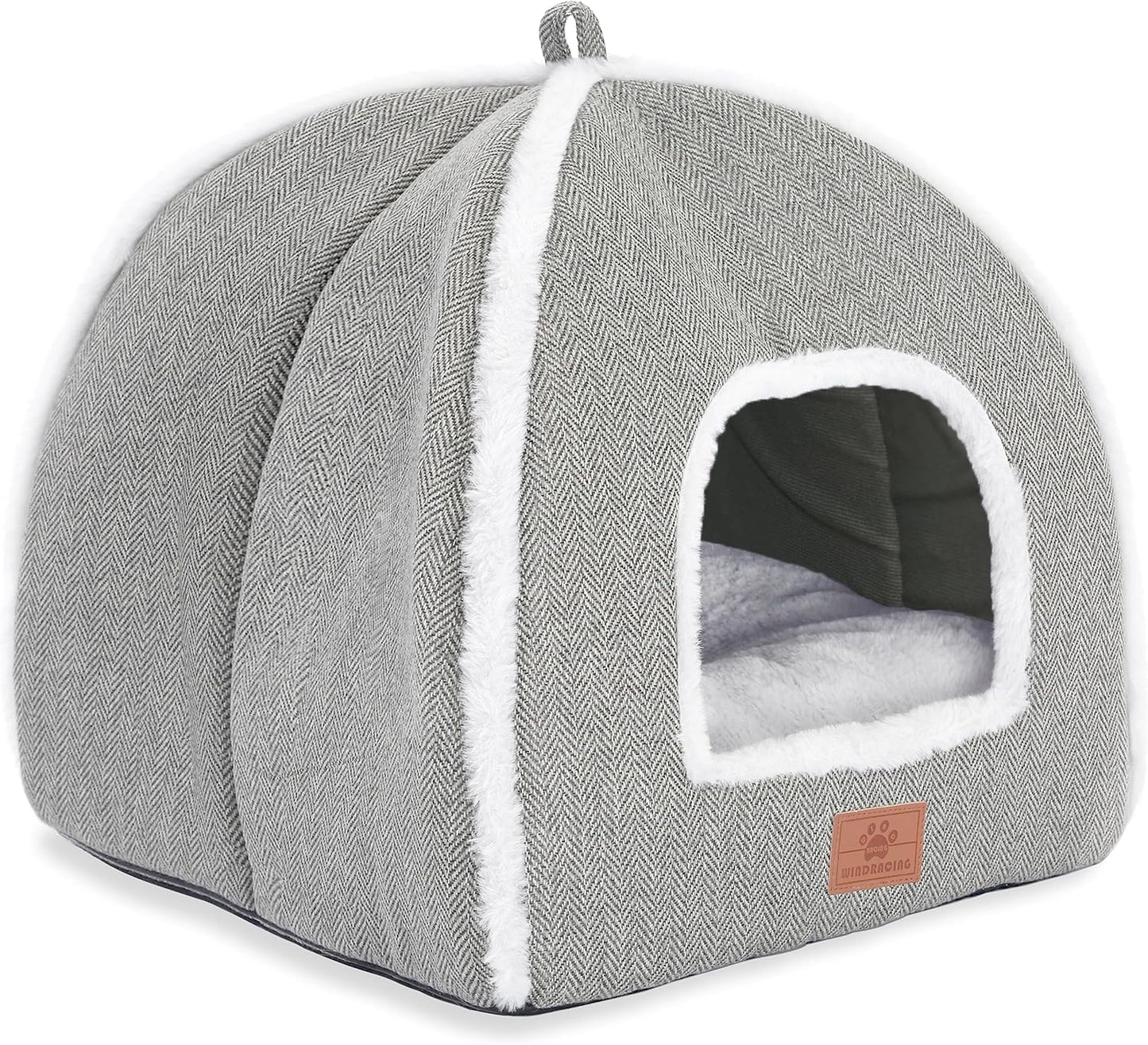 Cat Bed for Indoor Cats Cat Cave Bed Cat House Cat Tent with Bed