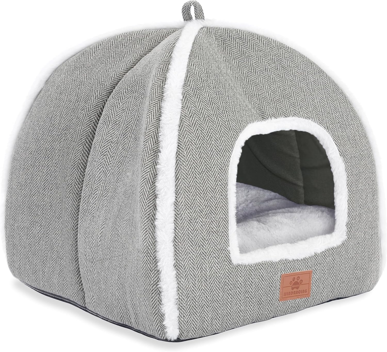 Cat Bed for Indoor Cats Cat Cave Bed Cat House Cat Tent with Bed