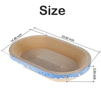 UUig Cat Scratcher, 2pcs- Large Cat Scratching Board, Scratchers