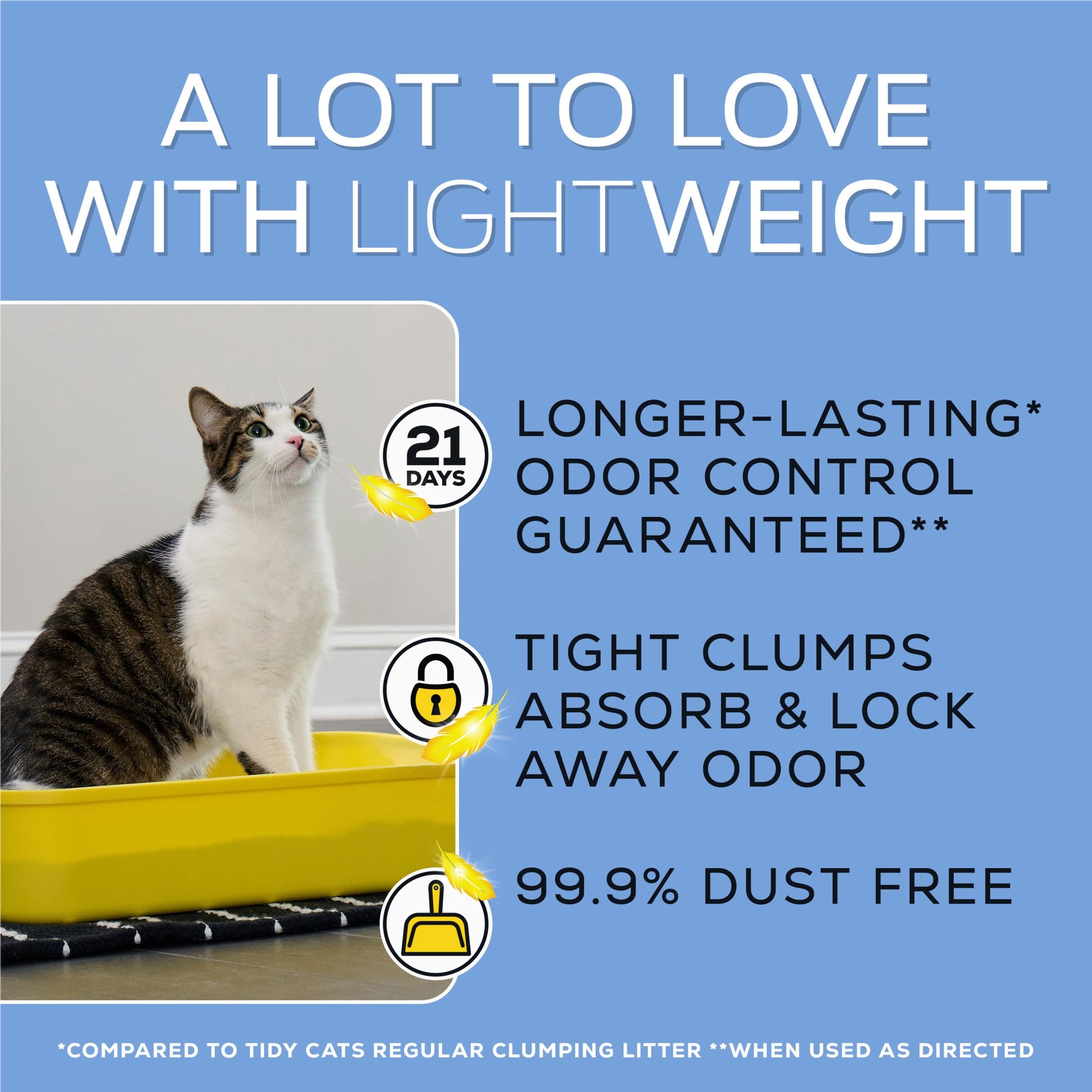 Purina Tidy Cats LightWeight Free and Clean Unscented, Multi-Cat Box