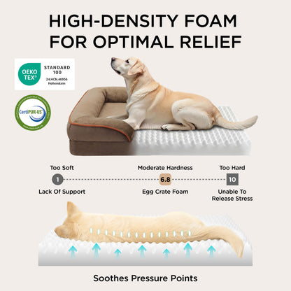 Bedsure Orthopedic Dog Bed for Extra Large Dogs XL Washable Dog Sofa
