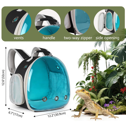 Guinea Pig Carrier, Guinea Pig Backpack with Clear Bubble Carrier