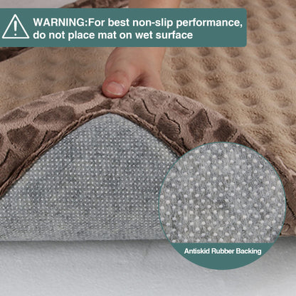 PAGGED Dog Crate Pad Memory Foam Dog Bed Mat Crate