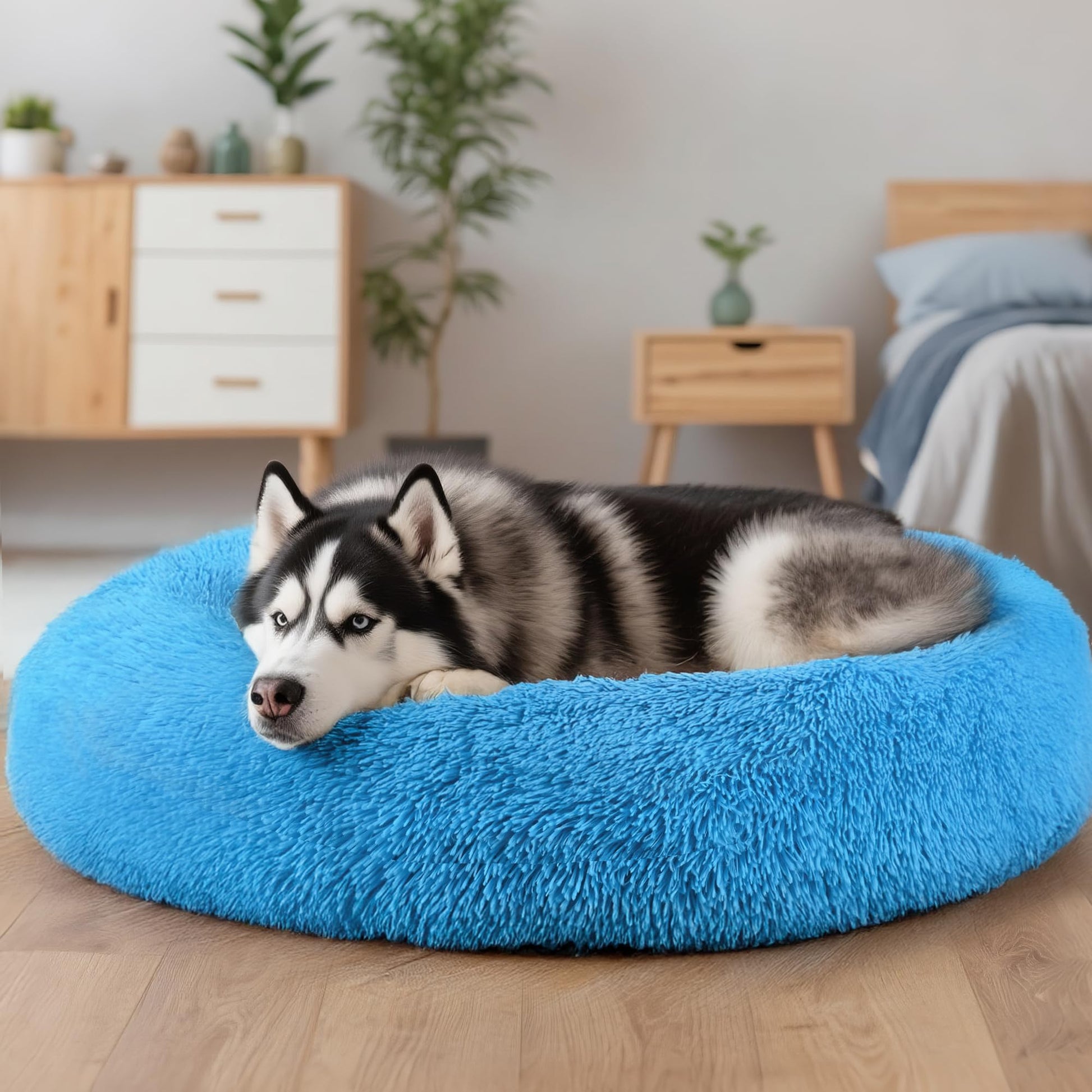 Extra Large Dog Beds, Human Dog Anxiety Relief Comfort Bed