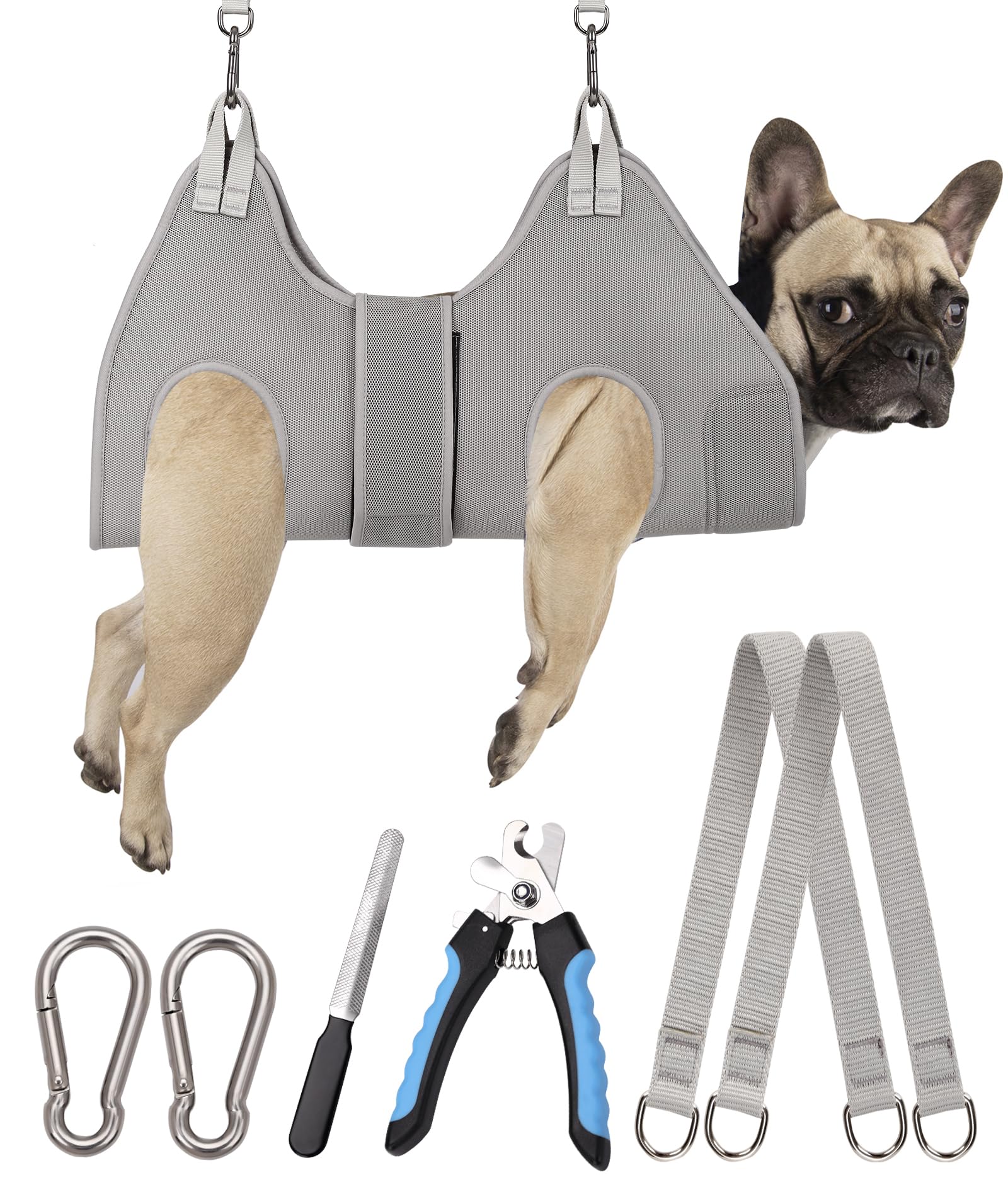 Kkiimatt Dog Grooming Hammock Harness, M Size Grooming Sling Restraint