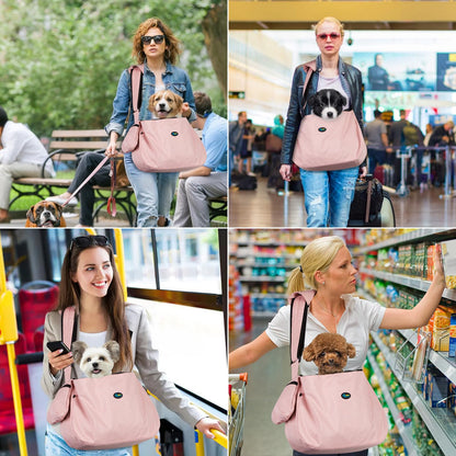 Ownpets Pet Dog Sling Carrier Bag Adjustable Padded Strap Dog Hand Bag