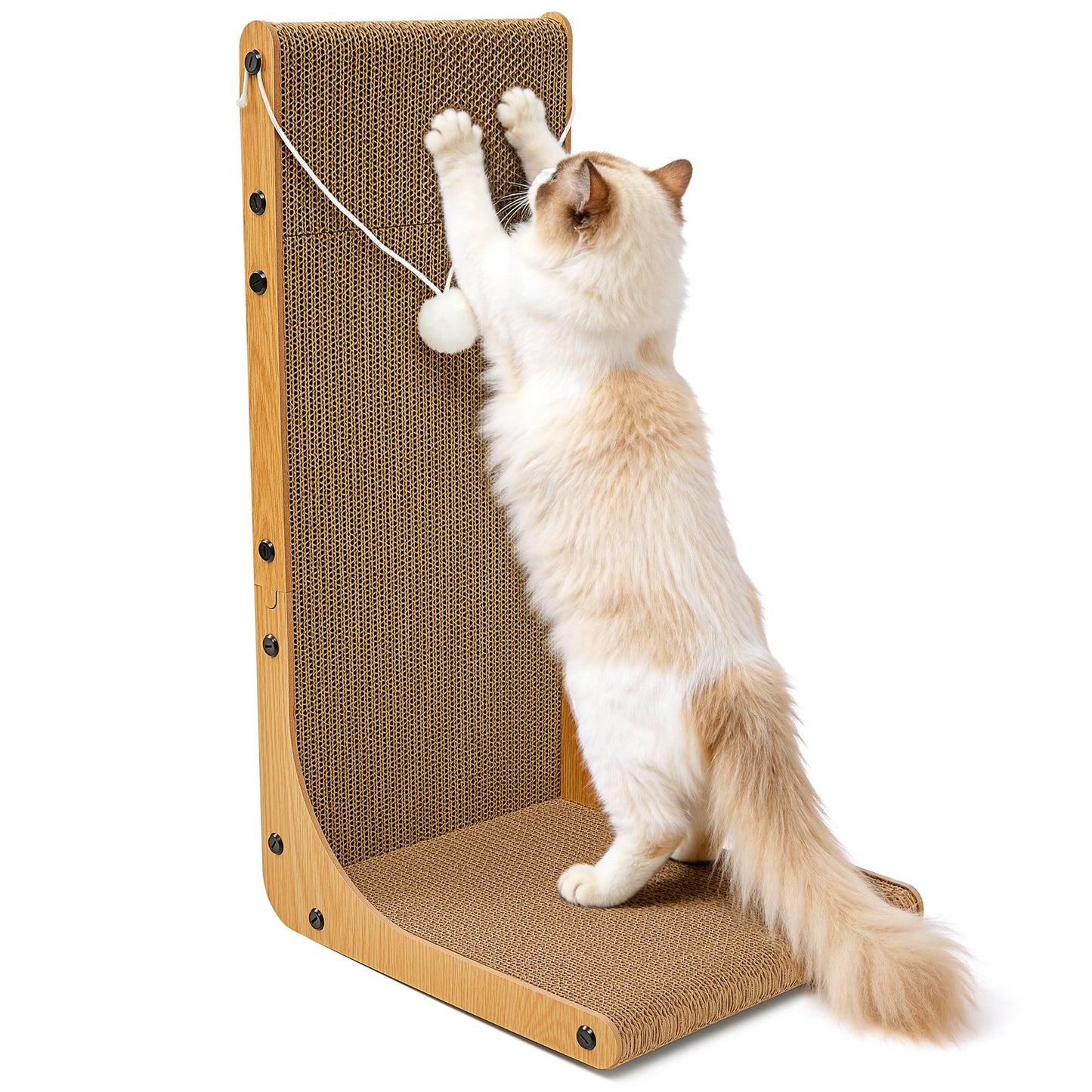 Markarbarka Cardboard Cat Scratcher, Cardboard Cat Scratching Post