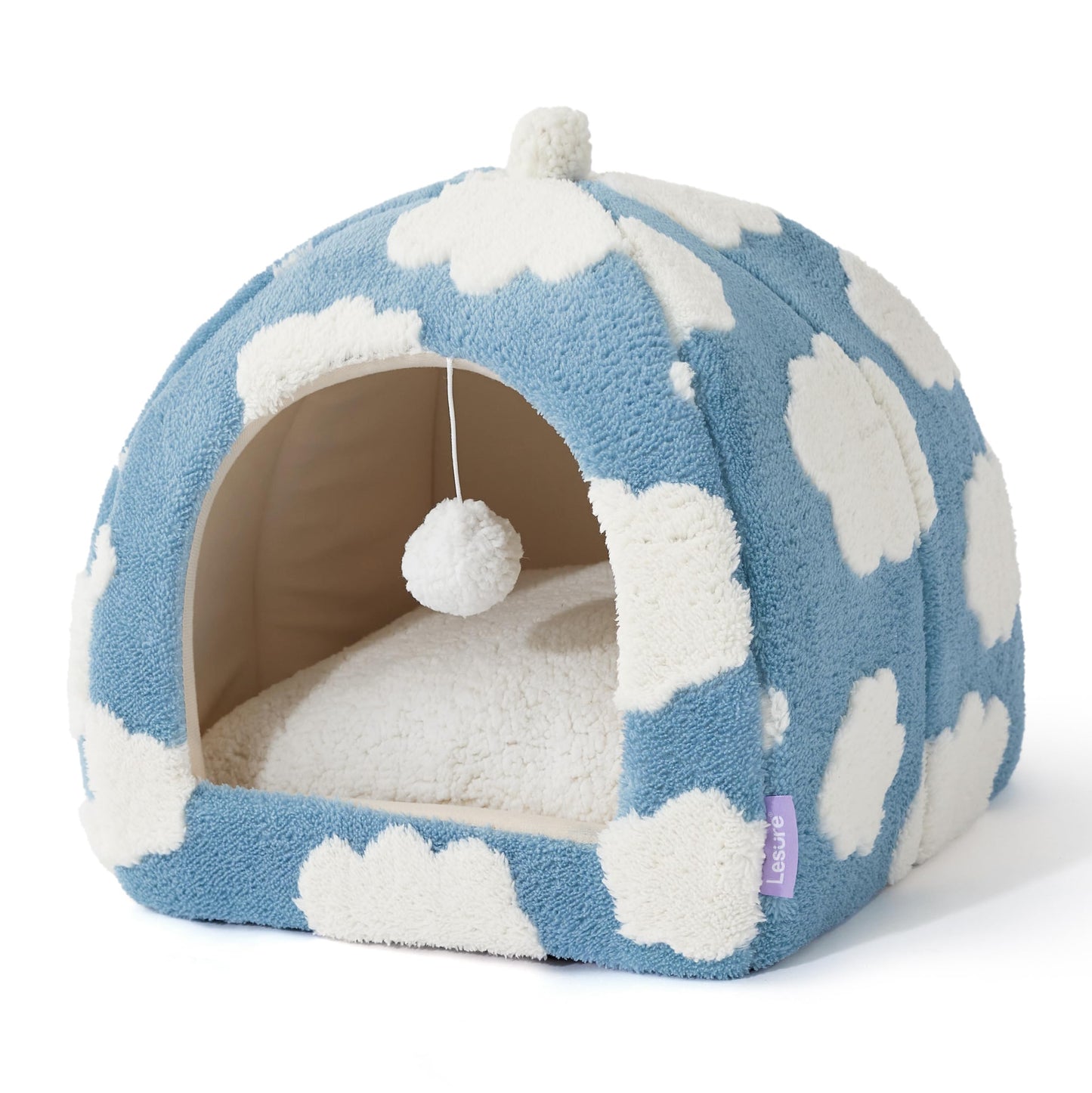 Lesure Cute Cat Beds for Indoor Cats 1 Cat Cave Bed for Kittens Bed