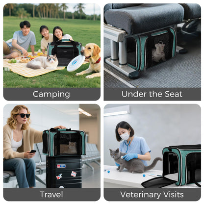 BAGLHER Pet Travel Carrier, Cat Carriers Dog Carrier