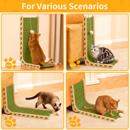 Nxwjoy Cat Scratch Pad Felt Cat Scratcher for Indoor Cats Scratchers