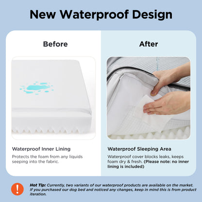 Bedsure Cooling Dog Beds Large Sized Dog Orthopedic Large Dog Bed