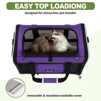 GAPZER Per Carrier for Cat FAA Complaint, Kitten Taxi Top Load Bag